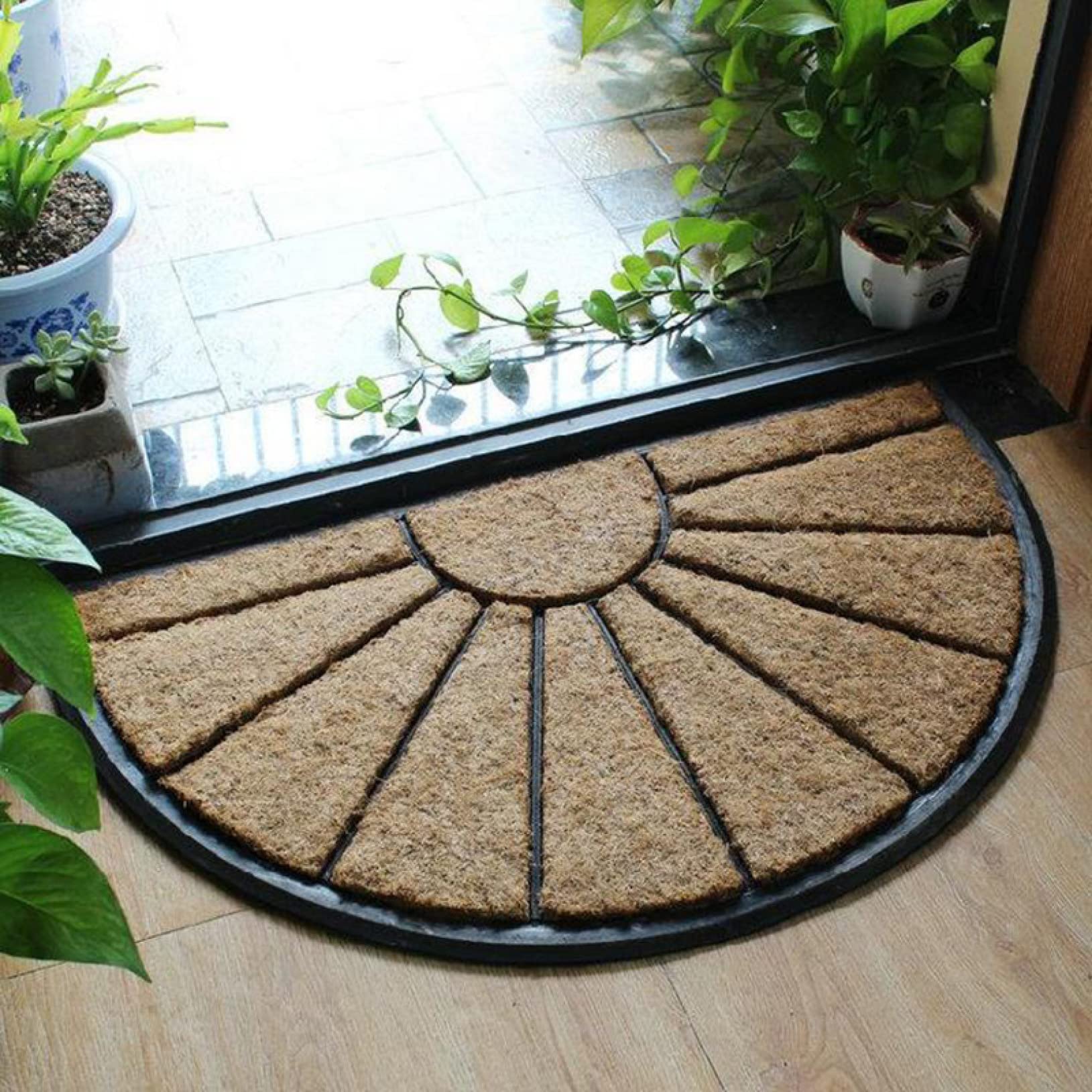 玄関マット 屋外用マット ココヤシ 泥落とし 60×90 ベランダ ガーデン Amazon｜玄関マット 屋外用マット ココヤシ 泥落とし 60×90